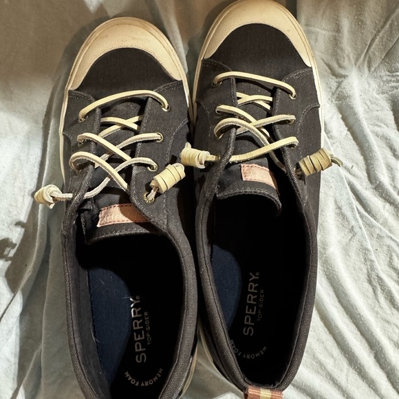 Sperry women’s gray Canvas Shoes - Picture 6 of 6